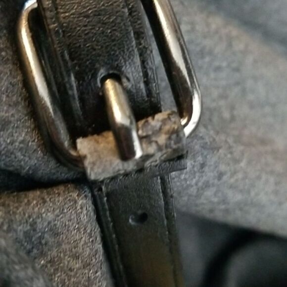 Talbots Women's Vintage two piece midi Dress and Blazer vintage suit dark‎ grey - Picture 11 of 16